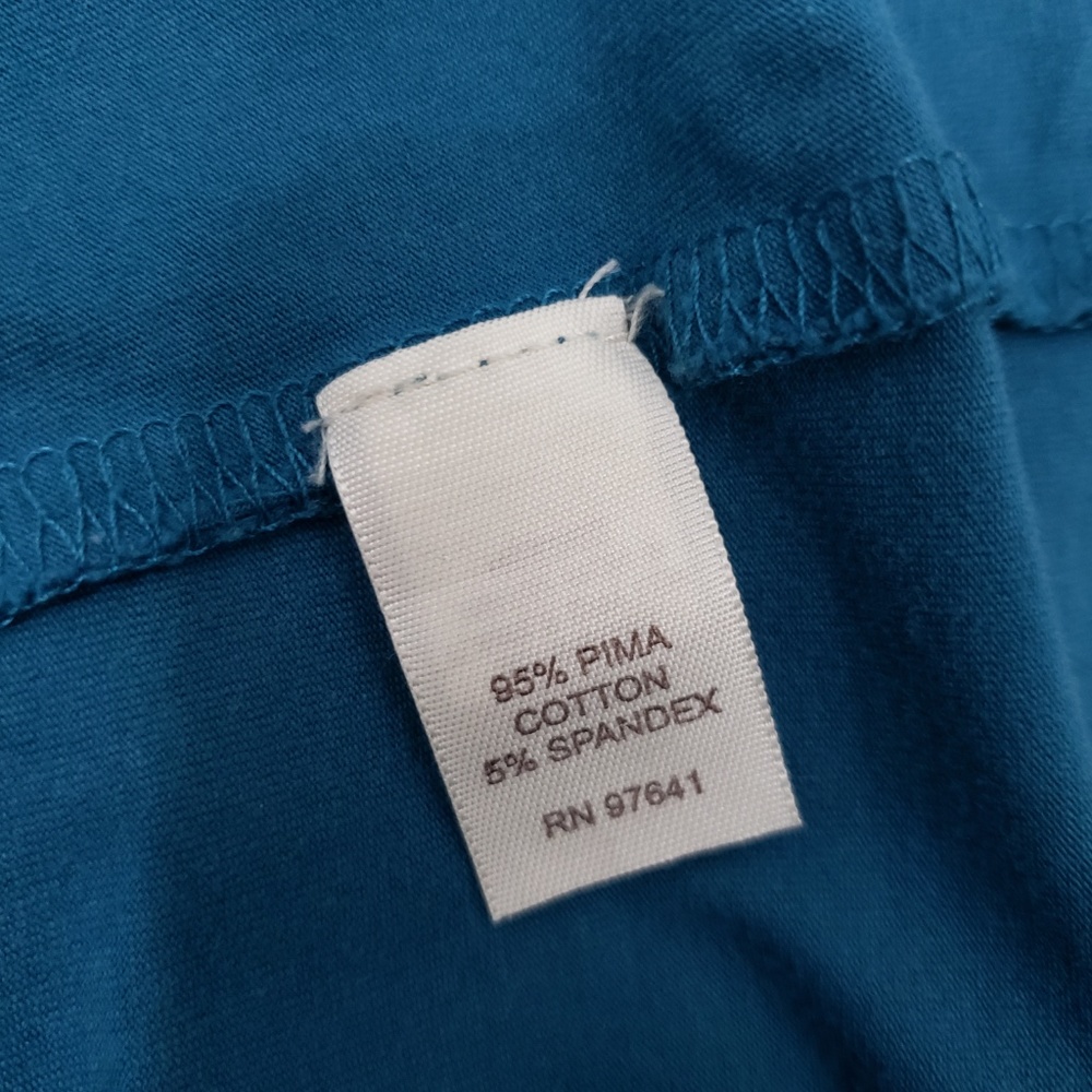 PureJill J Jill long sleeve stretch pima shirt top - Picture 6 of 6